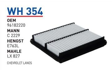 CHEVROLET LANOS HAVA FİLTRESİ