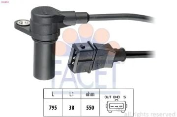 Opel Vectra B Krank Devir Sensörü 2.5 V6 Motor Facet Marka