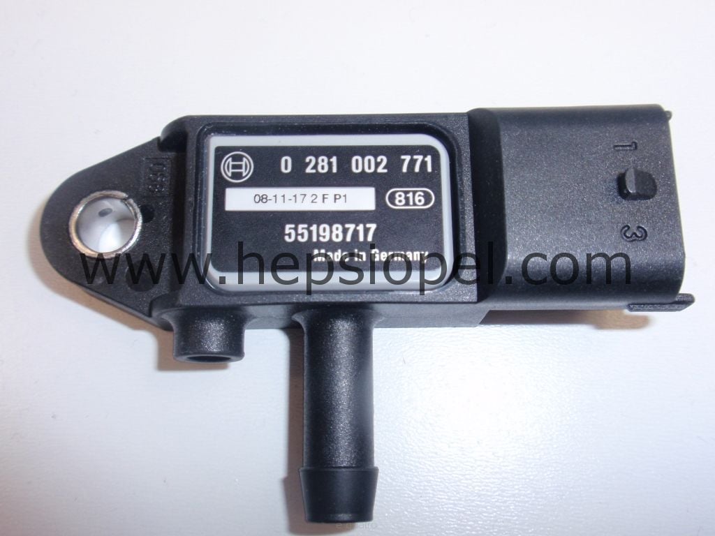 Opel Zafira B Egzoz Basınç Sensörü