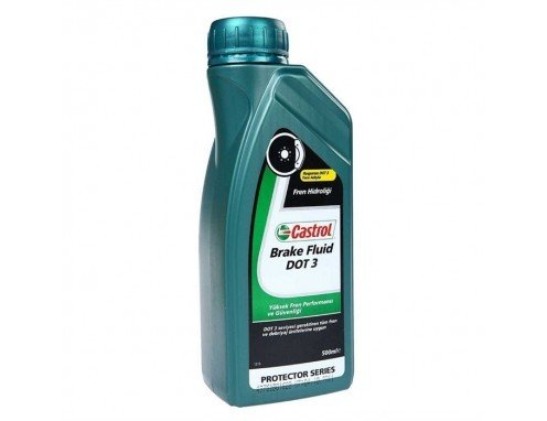 Castrol Brake Fluid Dot 3 - 500 Ml - Fren Sıvısı