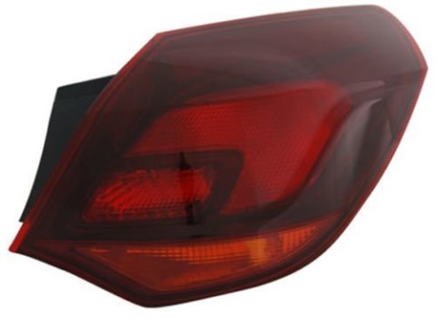 Opel Astra J Hatchback Sağ Dış Stop Lambası Füme Renk