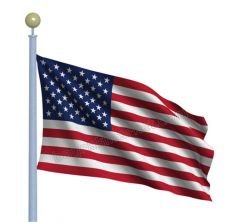Amerika Gönder Bayrağı 50x75 cm
