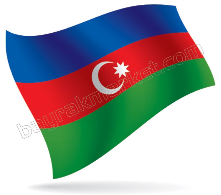 Azerbaycan Masa Bayrağı