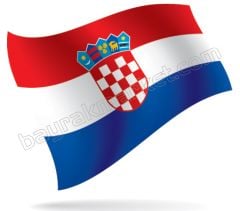 Hırvatistan Masa Bayrağı