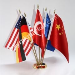 İsveç Masa Bayrağı