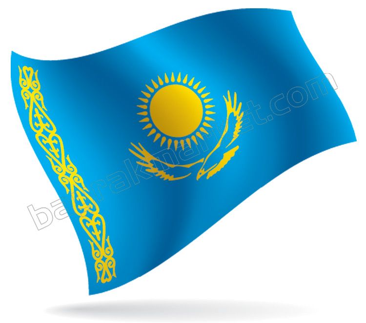 Kazakistan Masa Bayrağı