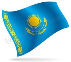 Kazakistan Masa Bayrağı