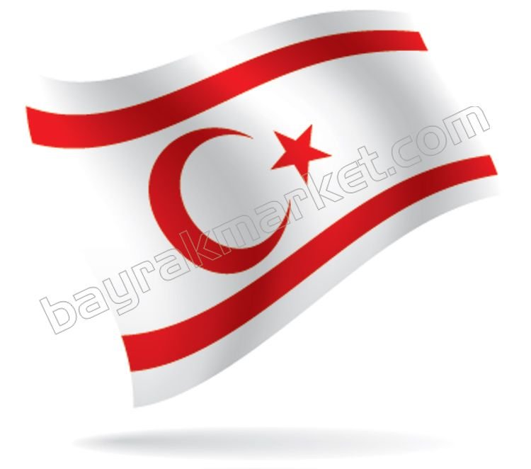 Kuzey Kıbrıs Masa Bayrağı