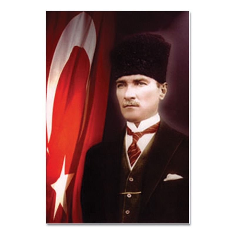 Atatürk Poz 9 400x600 cm