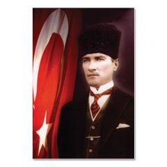 Atatürk Poz 9 400x600 cm