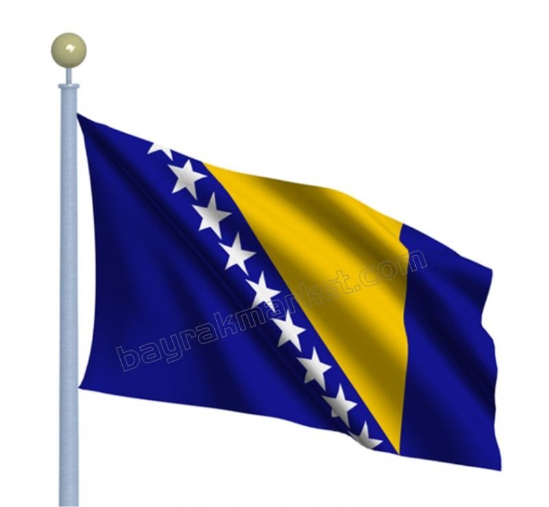 Bosna Hersek Gönder Bayrağı 70x105 cm