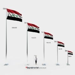 Irak Gönder Bayrağı 50x75 cm