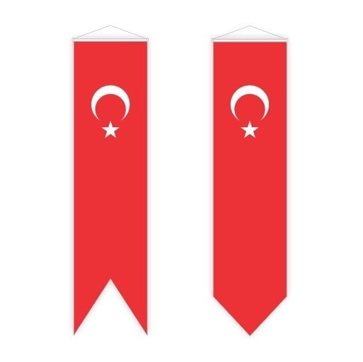 Türk Bayrağı Flama - Flama Bayrak Ölçüleri & Kırlangıç Bayrak Uygun Fiyat