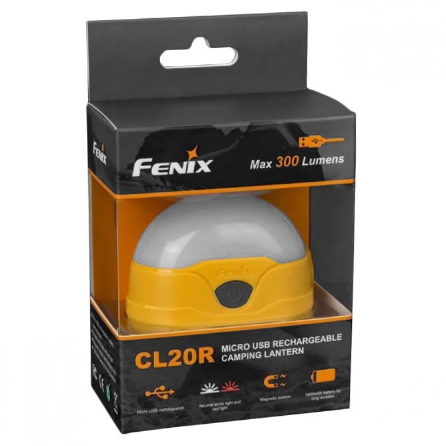 Fenix CL20R 300 Lümen Kamp Lambası Turuncu-CL20RORN