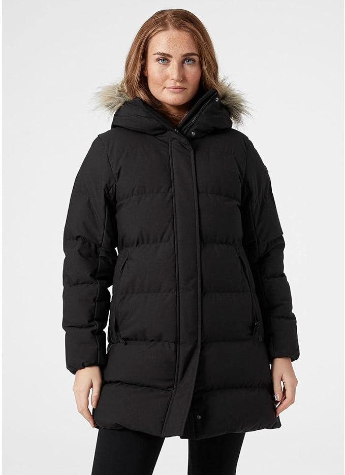 Parka Blossom Helly Hansen Pour Femme – Chaude, Imperméable, Avec Capuche à Fausse Fourrure Amovible