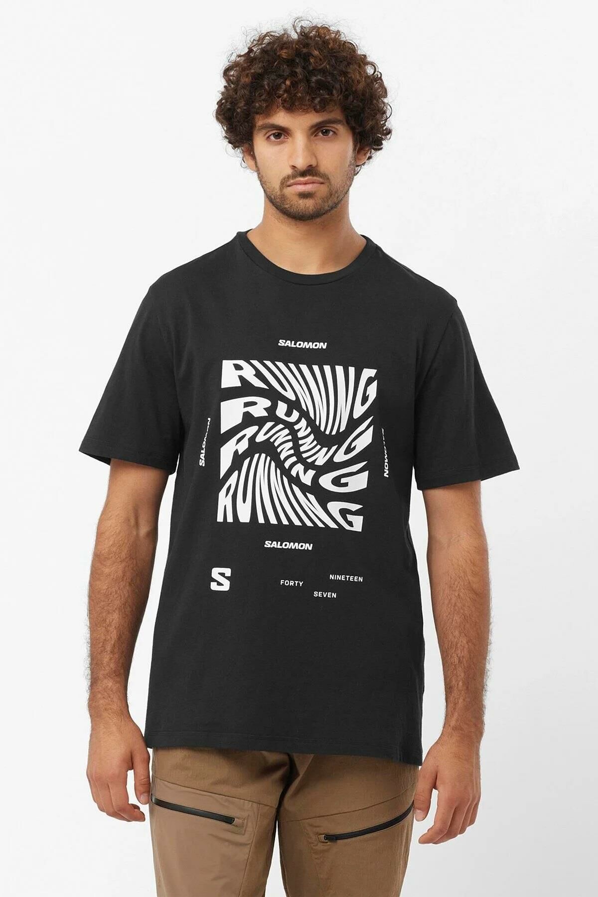 Salomon Running Graphic SS Tee Erkek T Shirt LC2218800
