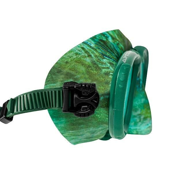 Apnea X Low Avcı Maske Yeşil Kamuflaj-TR05010