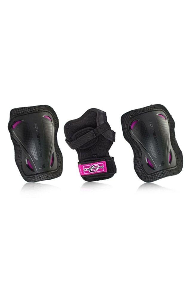 Rollerblade Bladegear 3'lü Çocuk Koruma Seti (Bilek, Dirsek, Diz)-1RB/063104-Pembe