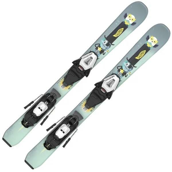 Salomon L T1 JR XS Çocuk Kayak +Bağlaması-L47333400