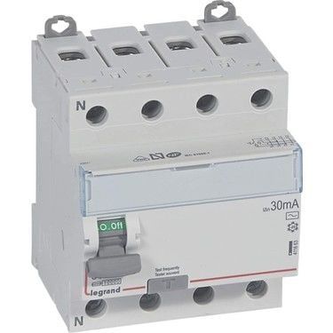 Legrand Dx3 Ac Tipi 30Ma 4 Kutup 80A Kaçak Akım Koruma Anahtarı 411663