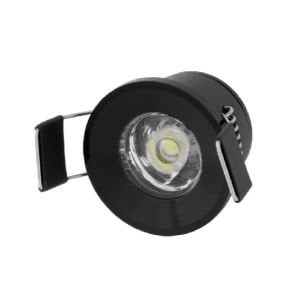 Cata 1,5W Power Led Yıldız Spot Siyah Kasa Günışığı 3200K CT-5270G