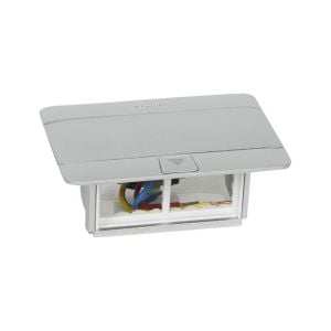 Legrand 4Modül Donalabilir Masa Veya Döşeme Altı Buat Mat Alüminyum054011
