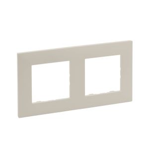 Legrand Raventi Krem İkili Çerçeve 768472