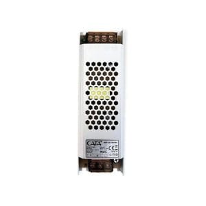 Cata 150W Şerit Led Trafosu Super Slım Fansız 12,5 Amper IP20 3Çip 10 Metre CT-2675