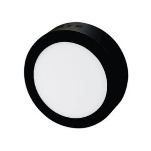 Cata 18W Sıva Üstü Yuvarlak Siyah Kasa Led Panel Beyaz 6400K CT-5235B
