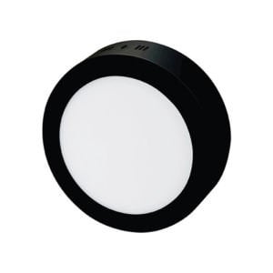 Cata 18W Sıva Üstü Yuvarlak Siyah Kasa Led Panel Günışığı 3200K CT-5235G