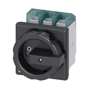 Siemens 3LD2804-0TK51 Önden Tespitli Paket Şalter Siyah 3x125A