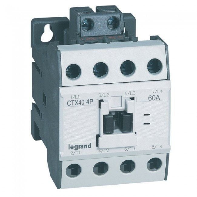 Legrand Ctx3 Güç Kontaktörü 4 Kutup Ac1 60A - Ac3 40A 416436