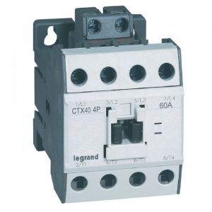 Legrand Ctx3 Güç Kontaktörü 4 Kutup Ac1 60A - Ac3 40A 416436