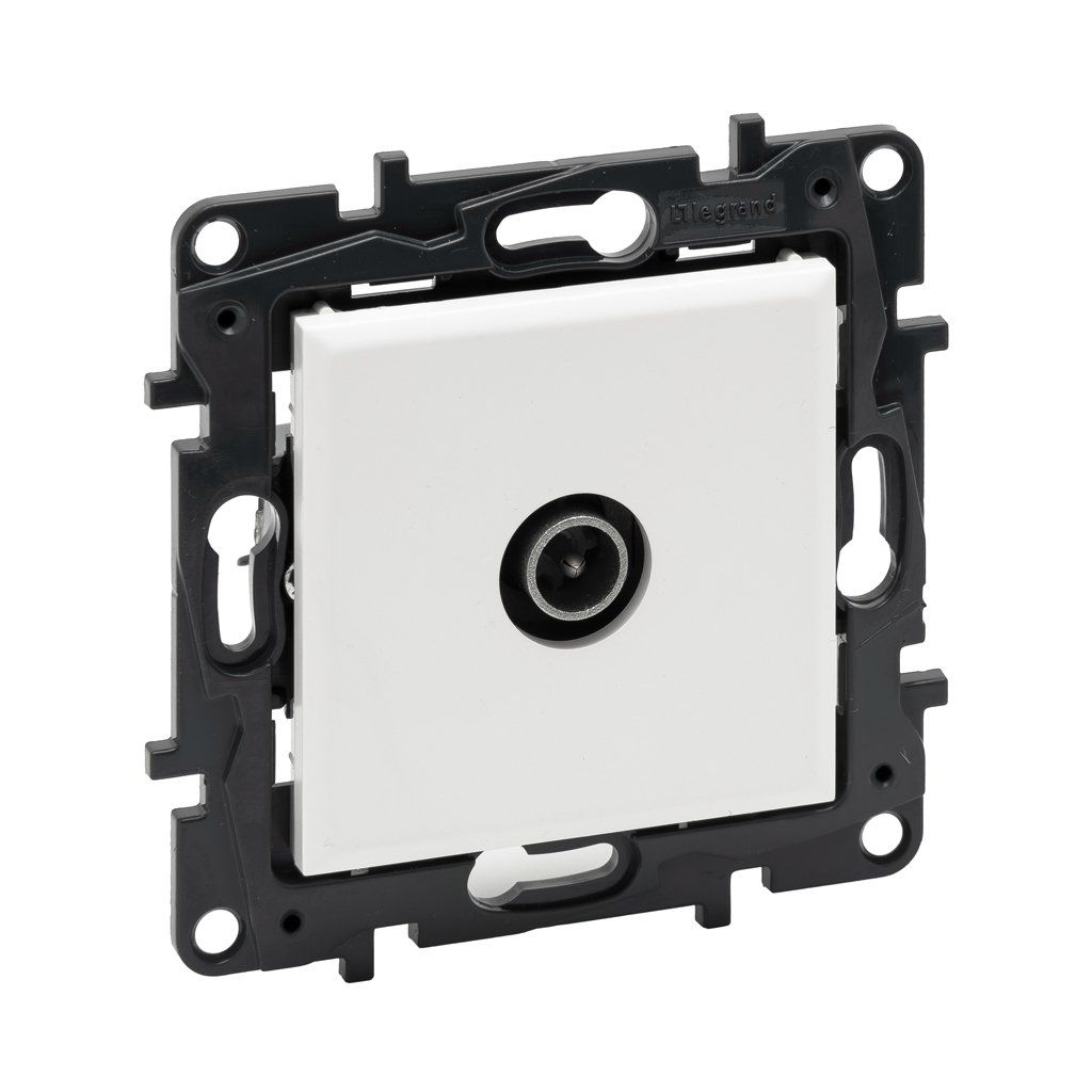 Legrand Raventi Beyaz Tv Prizi Geçişli 15 Db 768123