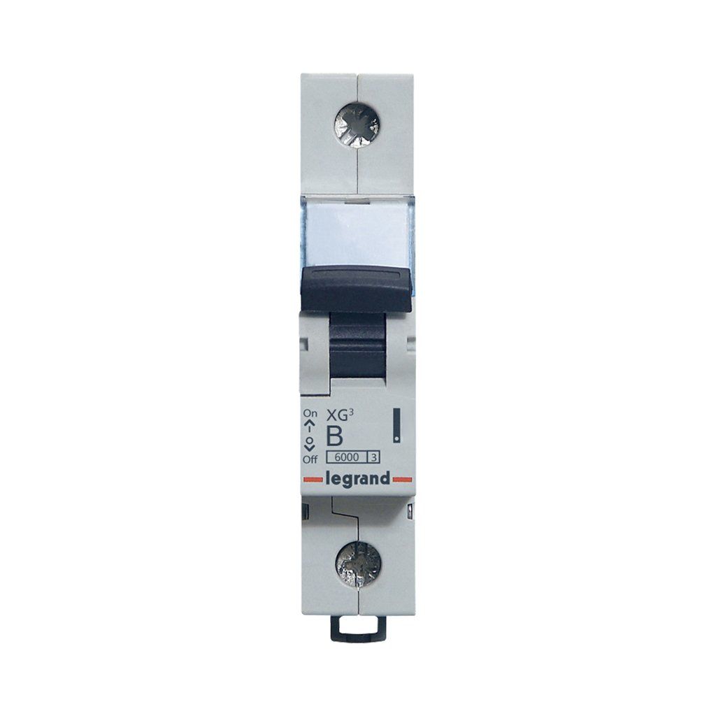 Legrand Otomatik Sigorta XG3 B Tipi 1x25Amper 6Ka 403474