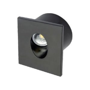 Cata 3W Koridor Led Armatür Siyah Kasa Beyaz 6400K CT-5179B