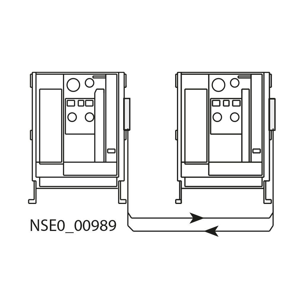Siemens 3WL9111-0BB21-0AA0 Mekanik Kilitleme Modülü (Sabit Tip Şalter İçin)