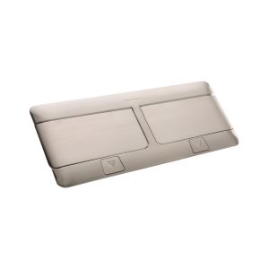Legrand 8 (2X4)Modül Donalabilir Masa Veya Döşeme Altı Buat Satine Çelik054023