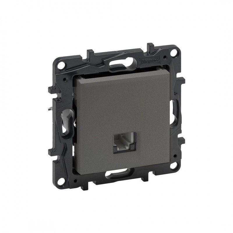 Legrand Raventi Selectıon Titanyum Telefon Prizi Rj11 1 Çıkış 768829