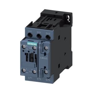 Siemens Sirius Kontaktör 5.5Kw 12A/230V Dc 1No+1Nc Boy:S0 3RT2024-1BB40