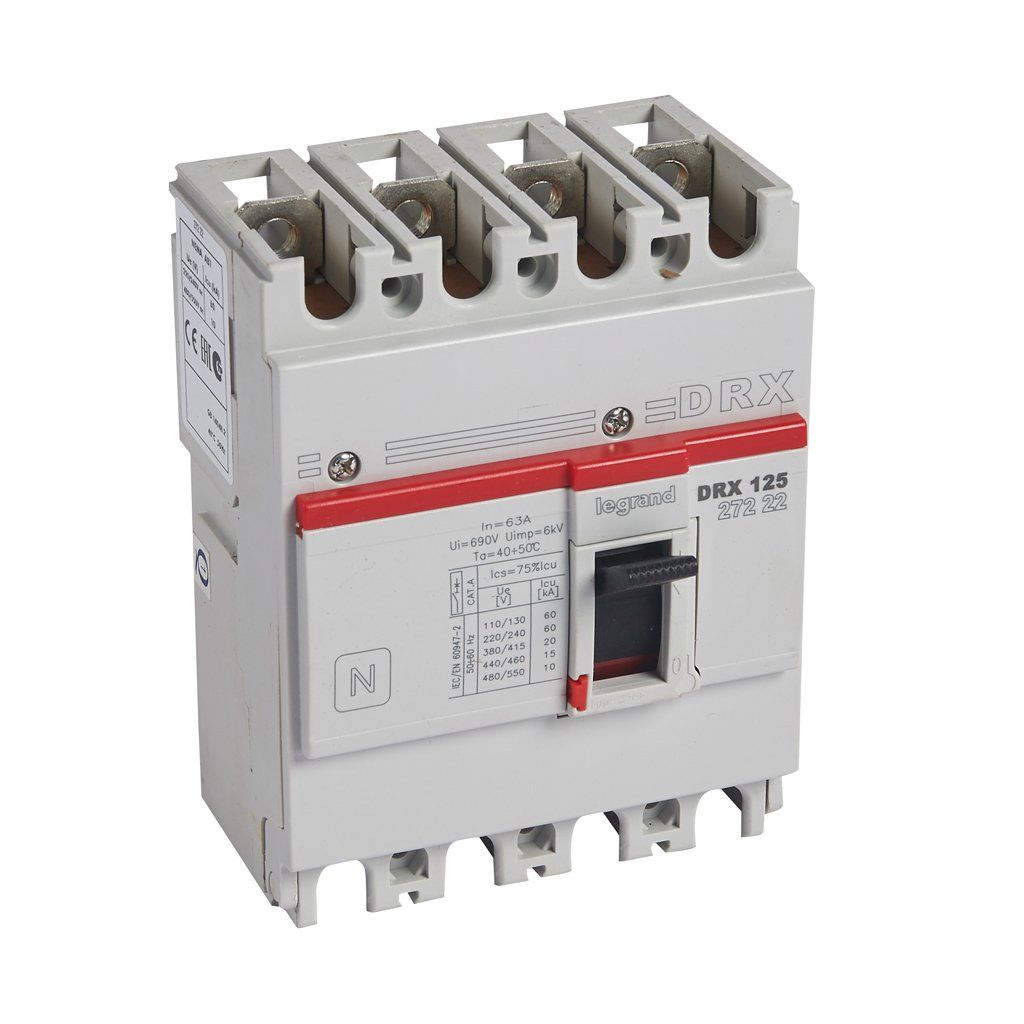 Legrand DRX 4x63Amper Kompakt Şalter 20Ka 027222