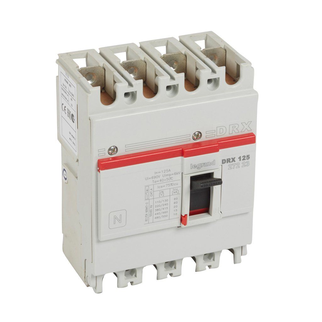 Legrand DRX 4x125Amper Kompakt Şalter 20Ka 027038