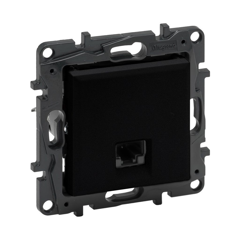 Legrand Raventi Selectıon Siyah Data Prizi Rj45 Cat 6 Utp 768639