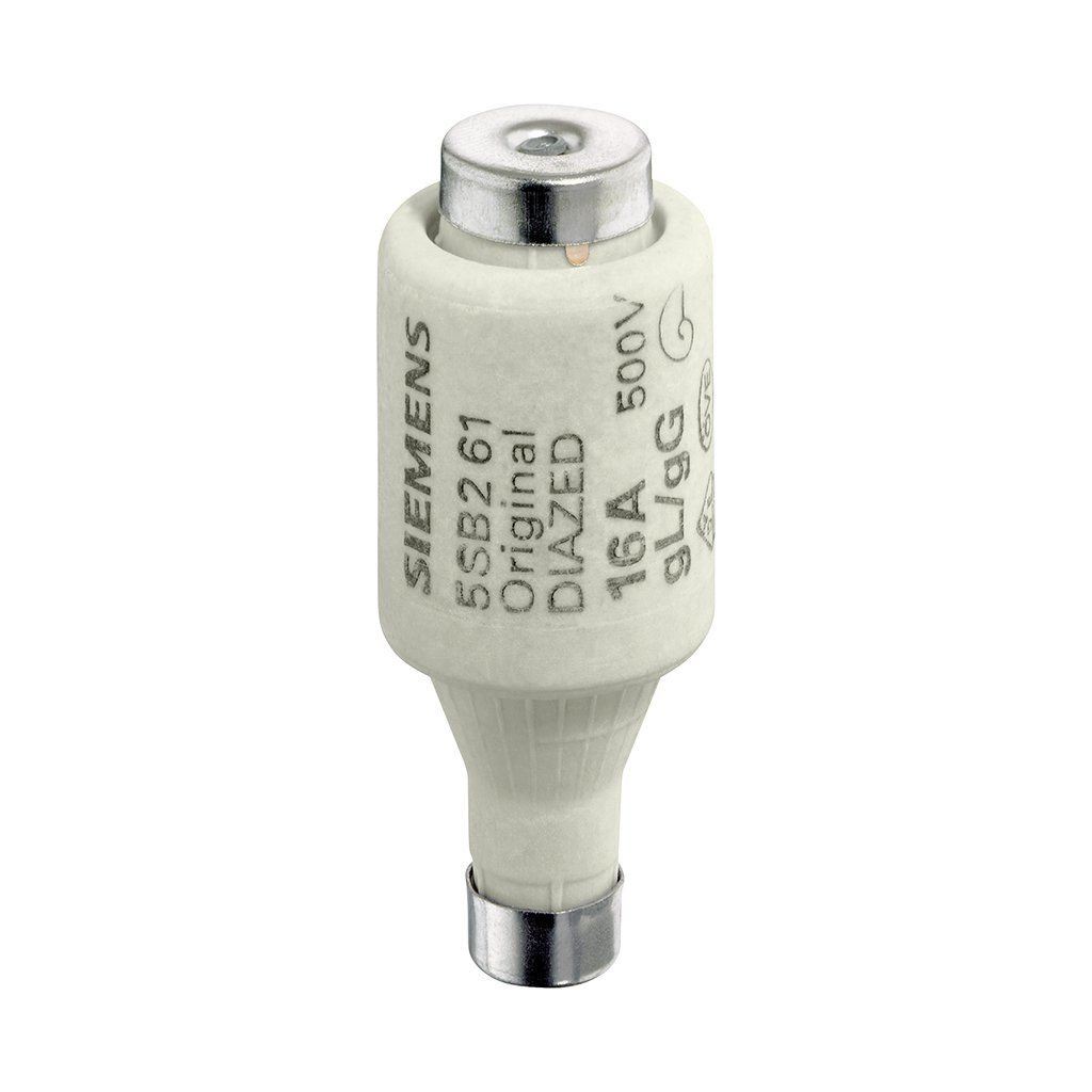 Siemens 5SB221 Gecikmeli 4A Dıı/E27 500V Dıazed Porselen Sigorta Buşonu