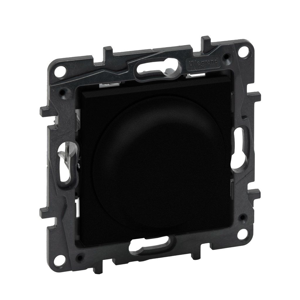 Legrand Raventi Selectıon Siyah Led Çevirmeli Dimmer 300W 768612