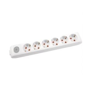 Viko Multi-Let Altılı Grup Priz Anahtarlı Topraklı Çocuk Korumalı Klemensli 90117600