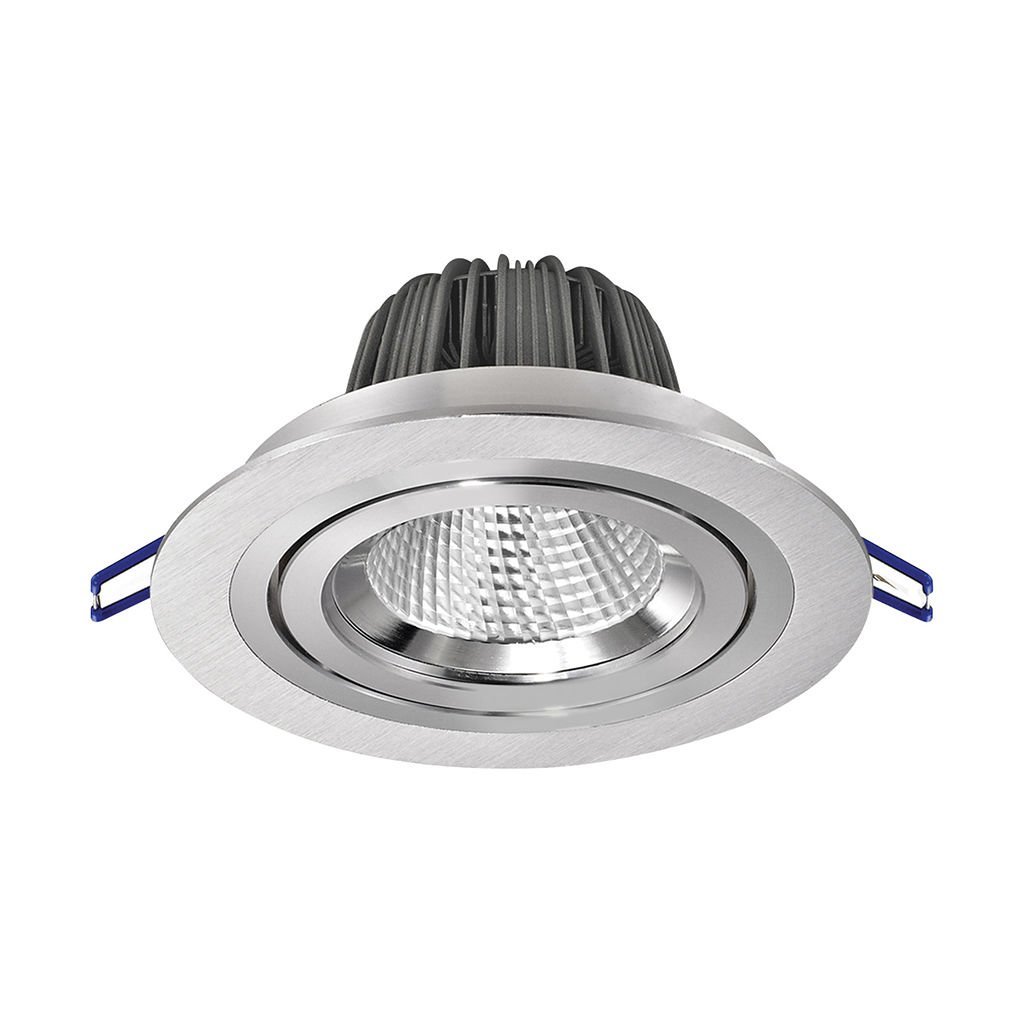 Aklight Led Downlight Kumlu Gümüş 21W 3000K AKL-R18021STS