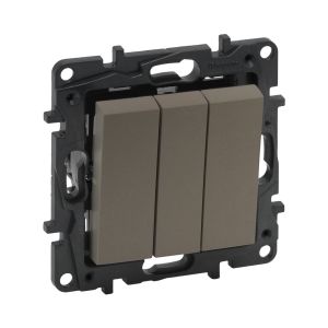 Legrand Raventi Selectıon Kumanda Mekanizması Bronz Üçlü Anahtar 768503
