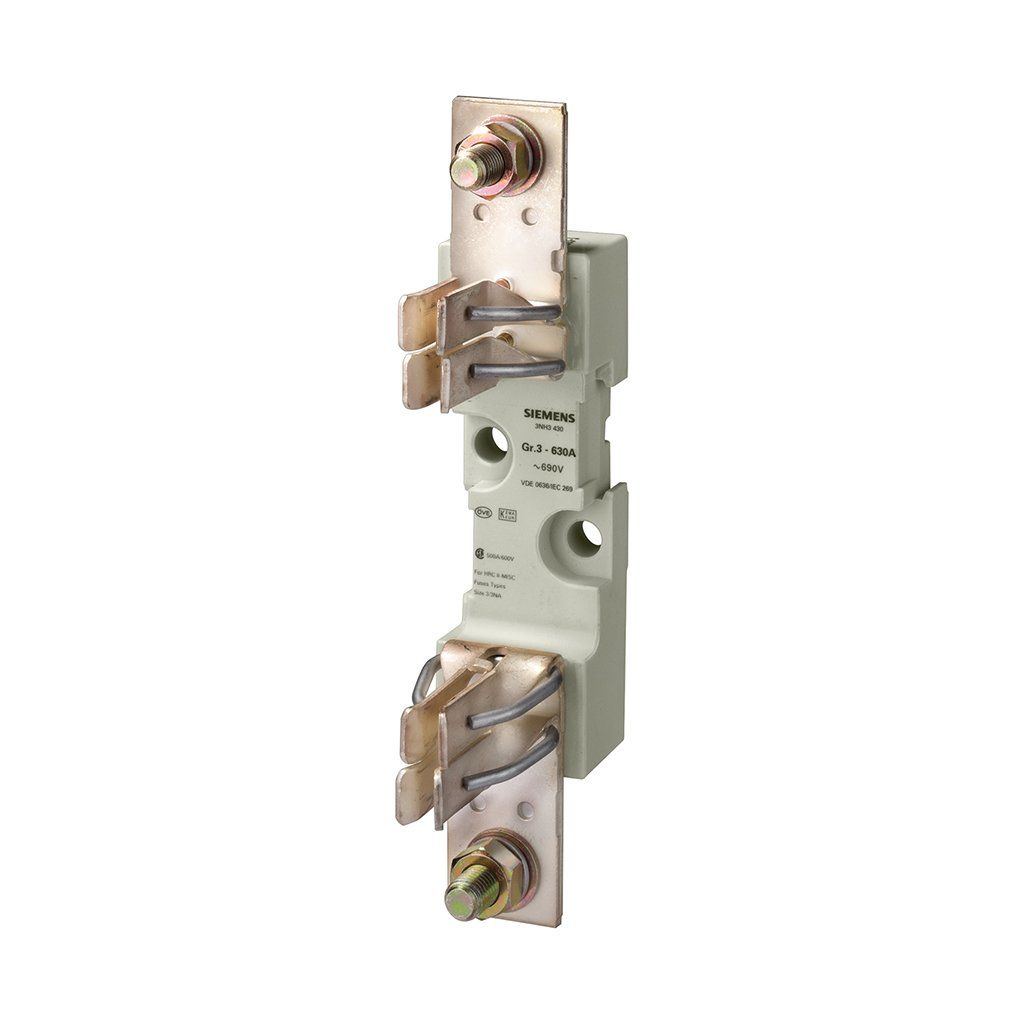 Siemens NH-Bıçaklı Sigorta Altlığı 630A Monofaze Boy 3 49mm 3NH3430