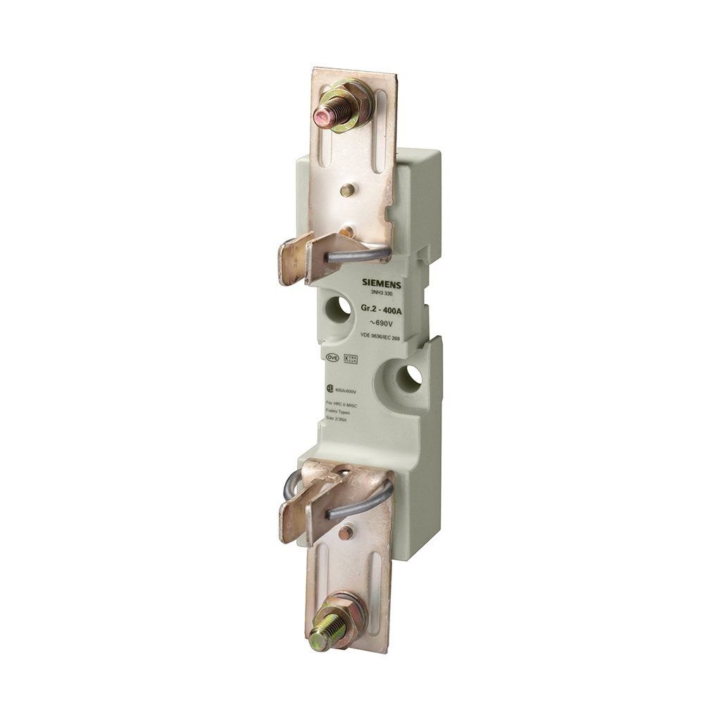 Siemens NH-Bıçaklı Sigorta Altlığı 400 A Monofaze Boy 2 49mm 3NH3330